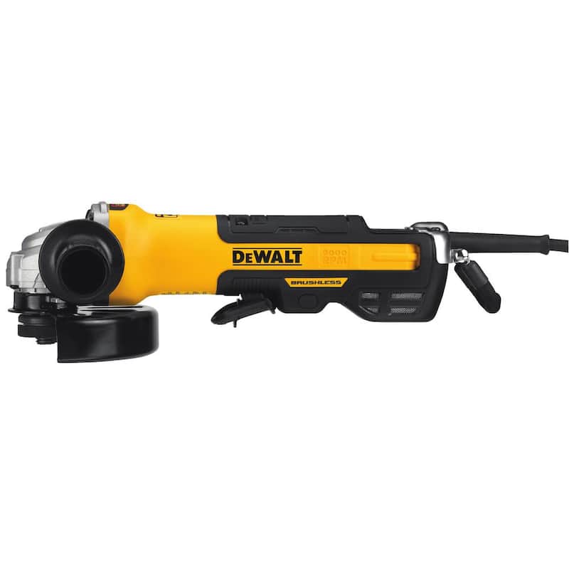 DEWALT Amoladora Angular Inalámbrica de 13 Amperes con Interruptor de Paleta de 5 a 6 pulgadas - DWE43244N