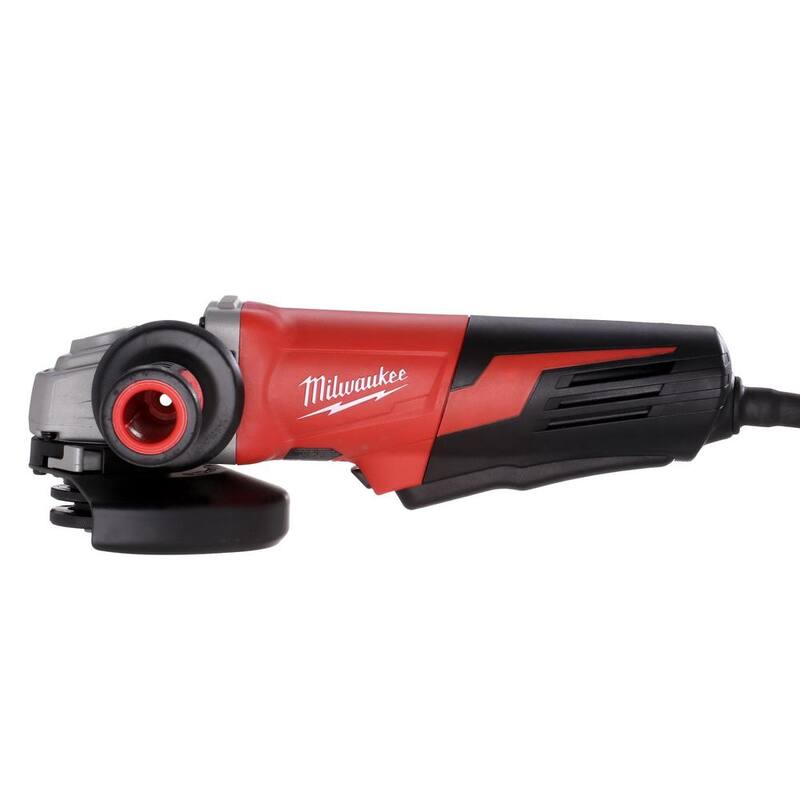 Rectificadora angular pequeña de 6 pulgadas con interruptor de paleta de 13 amperes de Milwaukee - 6161-31