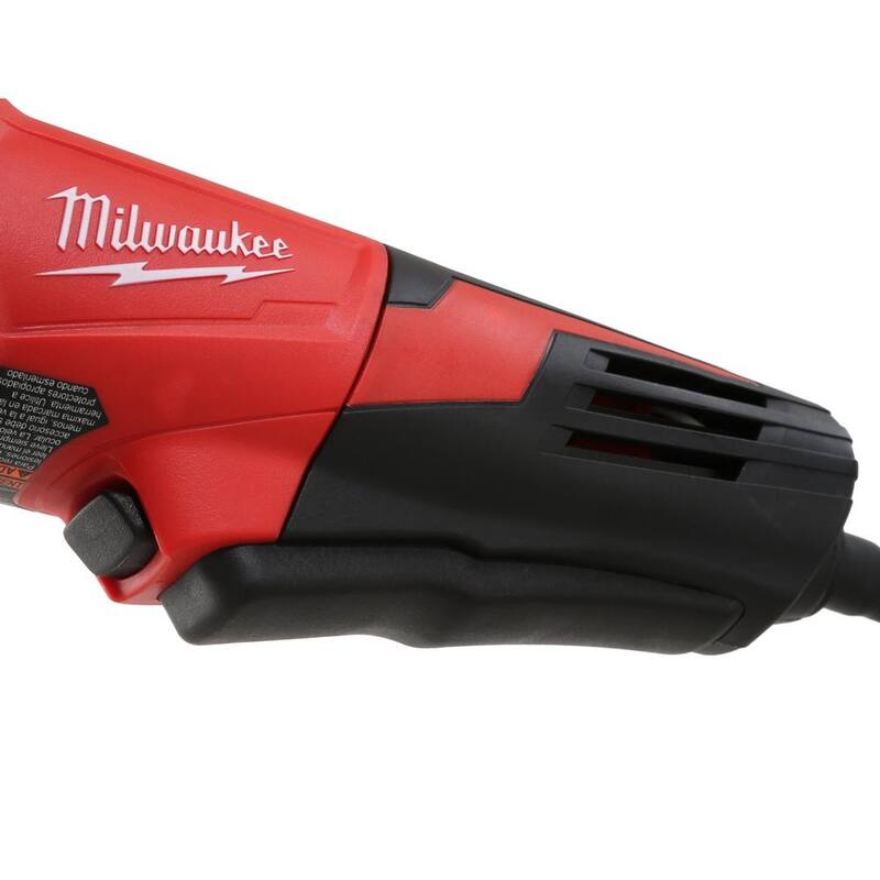 Rectificadora angular pequeña de 6 pulgadas con interruptor de paleta de 13 amperes de Milwaukee - 6161-31