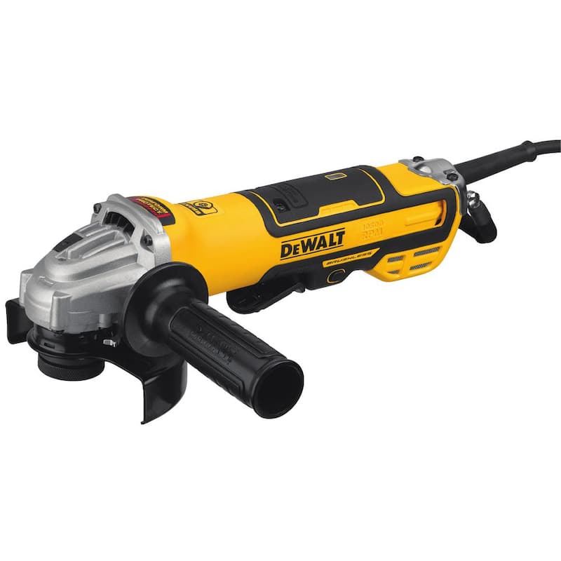 Amoladora angular sin escobillas DEWALT de 13 amperes con interruptor de paleta de 5 pulgadas - DWE43214N