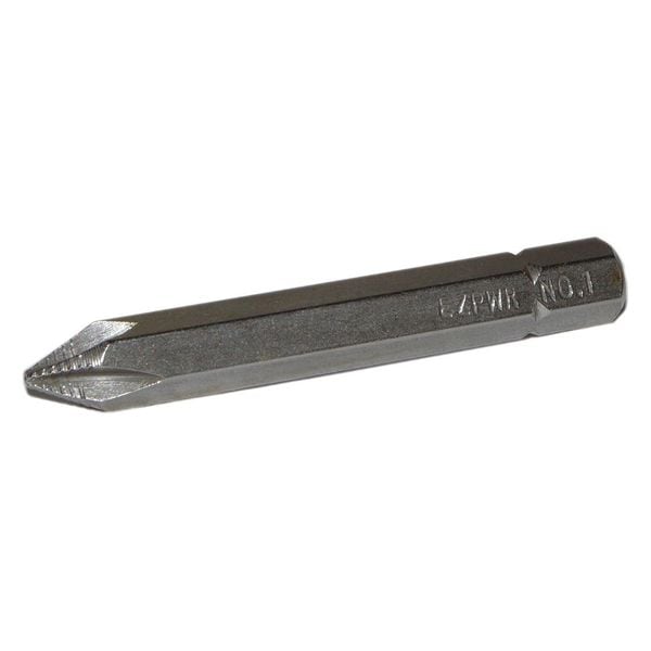 Eazypower Phillips Anti Skip Ribbed Bit, No. 1, 2", SAE or Metric: SAE - 80495/B