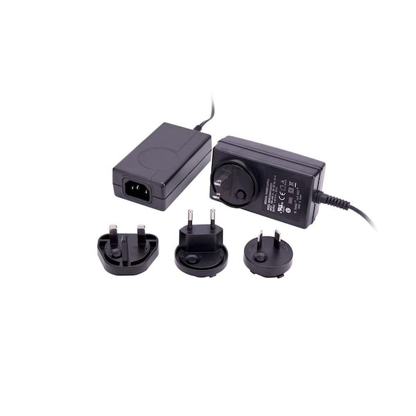Sl Power / Condor AC to DC Power Supply, 100 to 240V AC, 12V DC, 40W, 3.4A, Wall - TE40A1203B01
