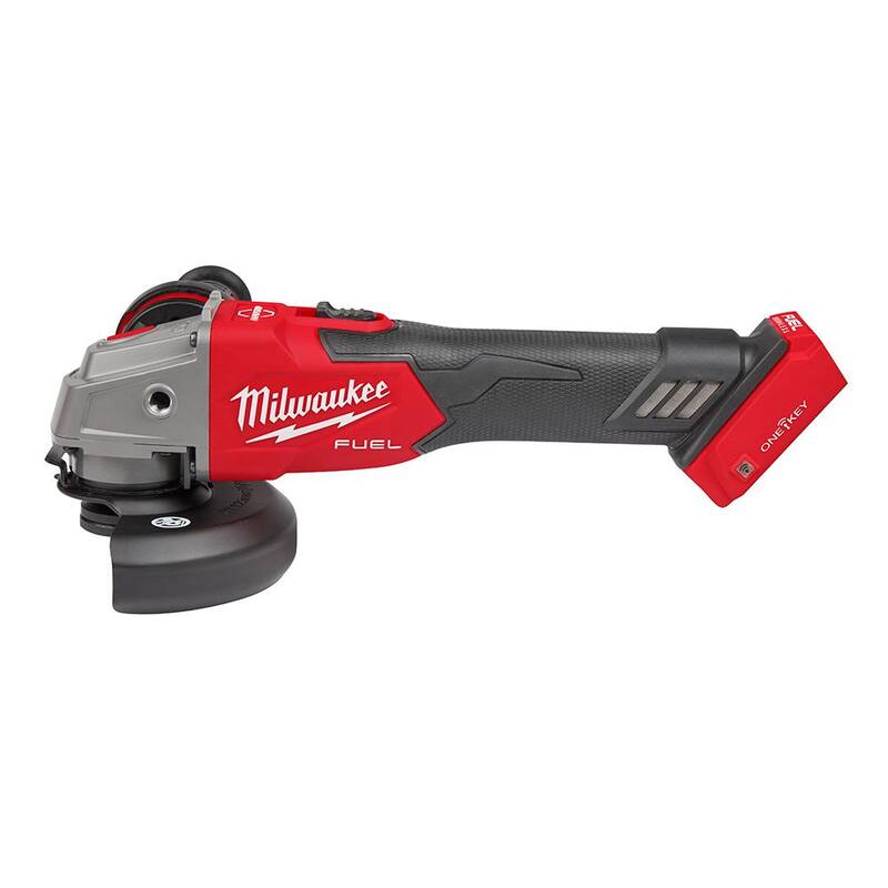Esmeriladora Milwaukee M18 FUEL 18V de Ion de Litio sin Escobillas Inalámbrica de 4-1/2 in./5 in. con Interruptor Deslizante (Herramienta Solamente) - 2883-20