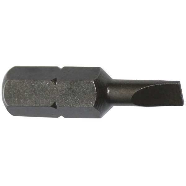 Apex Tool Group Torsion Bit, SAE, 1/4", Hex, 6F-7R, 1", PK5 - 445-30X-5PK