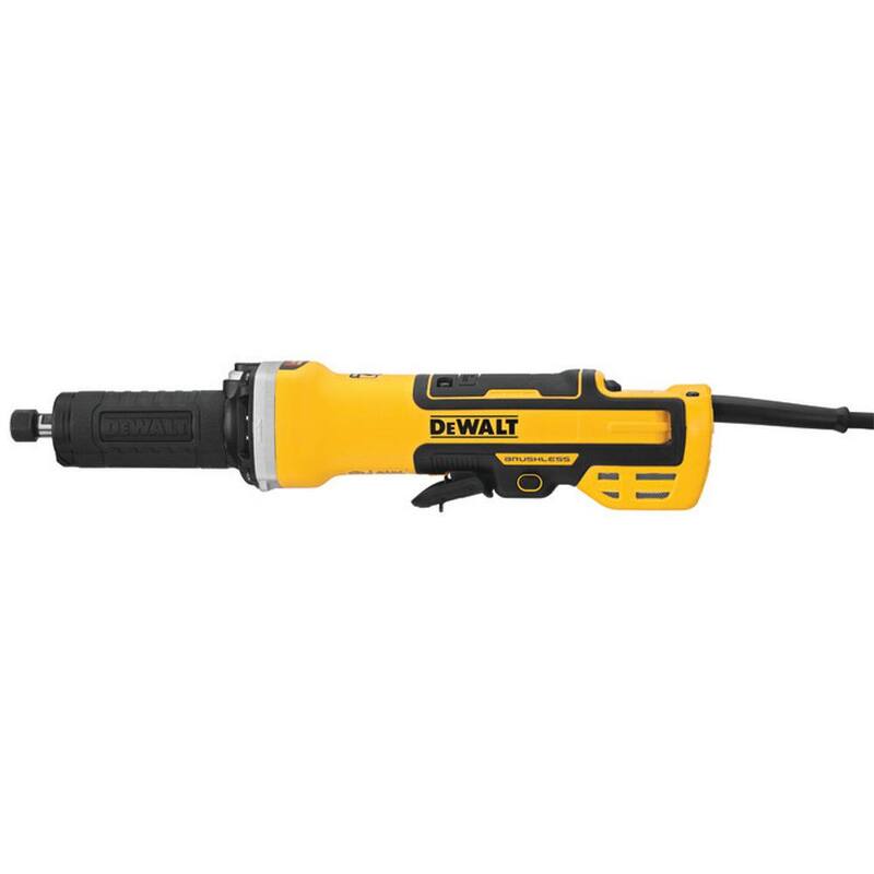 Esmeriladora de troqueles sin escobillas DEWALT con interruptor de paleta con bloqueo de velocidad variable de 13 amperes y 2 pulgadas - DWE4997VS.