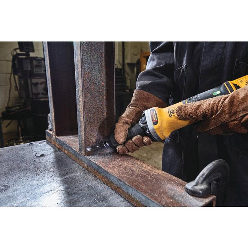 Esmeriladora de troqueles sin escobillas DEWALT con interruptor de paleta con bloqueo de velocidad variable de 13 amperes y 2 pulgadas - DWE4997VS.