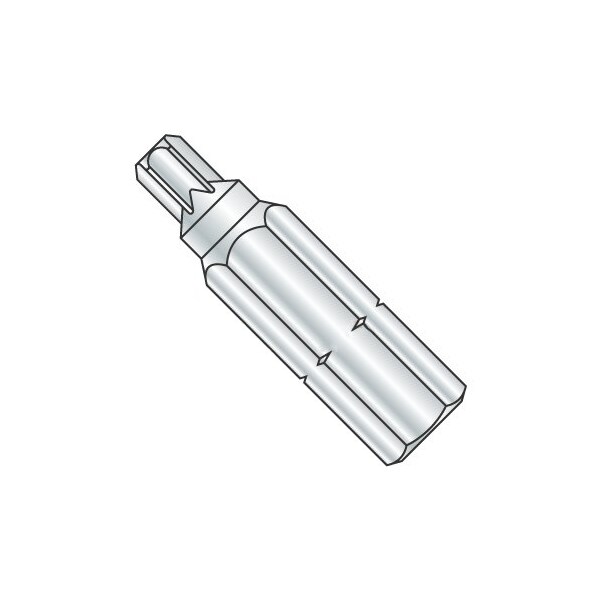Newport Fasteners T-30 X 1 X 1/4 Torx Insert Bits/Driver Size: T-30/Length 1"/Shank: 1/4" , 60PK - 484553