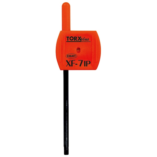 Eight Tool TORX PLUS KEY FLAG HANDLE, 7IP X 71MM RED - XF-7IP