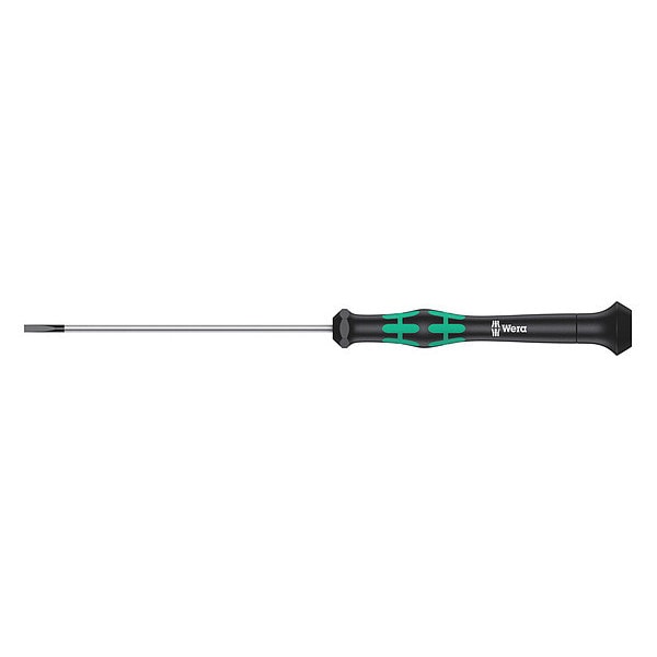 Wera Screwdriver, 0.40mmx2mmx100mm, PK10 - 05118007001