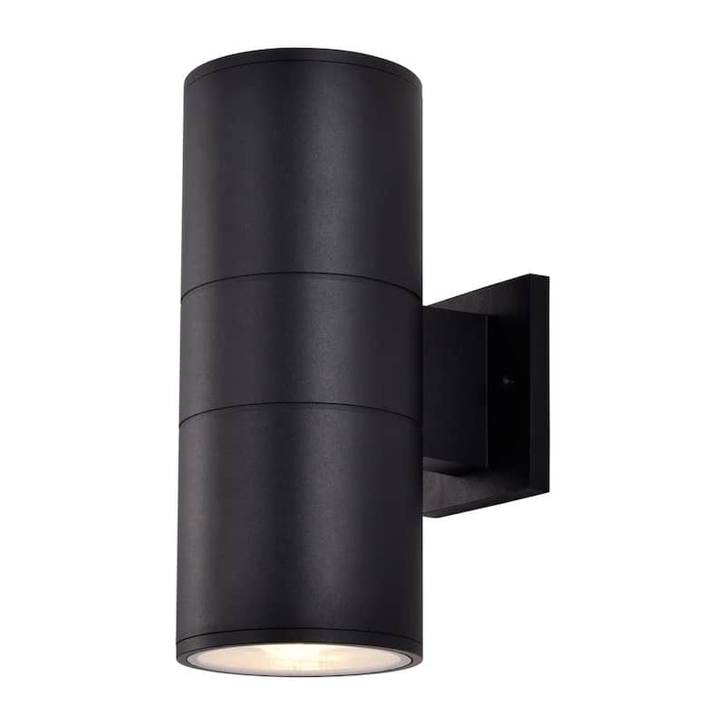 C Cattleya 2-Light Matte Black Cylinder Outdoor Wall Lantern Sconce - CA1982-W

Linterna de pared exterior Cattleya de 2 luces en negro mate - CA1982-W