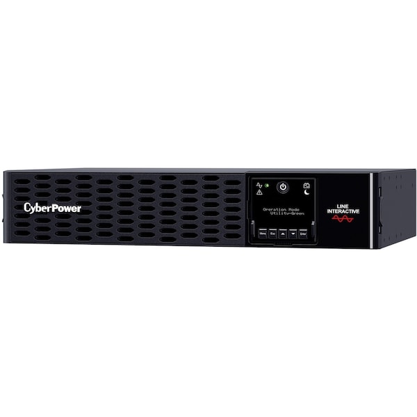 Cyberpower Sine Wave UPS, 2200VA, Line Interactive, Out: 100 to 120V AC In: 120V AC - PR2200RT2UN