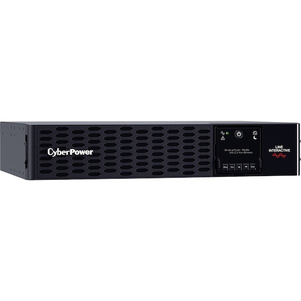 Cyberpower Sine Wave UPS, 2200VA, Line Interactive, Out: 100 to 120V AC In: 120V AC - PR2200RT2UN