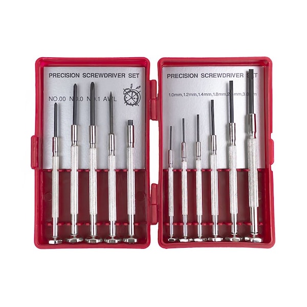 Excel Blades Mini Tool Set with Screwdrivers Needlepoint and Magnet, 11pcs. 6pk - 55696