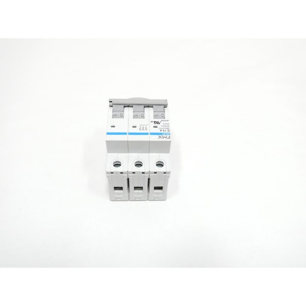 Fmx 3P 10A AMP 480V-AC MINIATURE CIRCUIT BREAKER - MCB1 4D-3P-D10