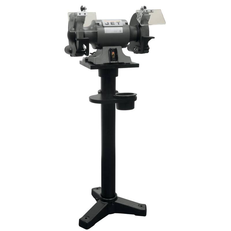 Rectificadora de banco Jet de 10 pulgadas con soporte JBG-10B, 1-1/2 HP 115 voltios - 577103K