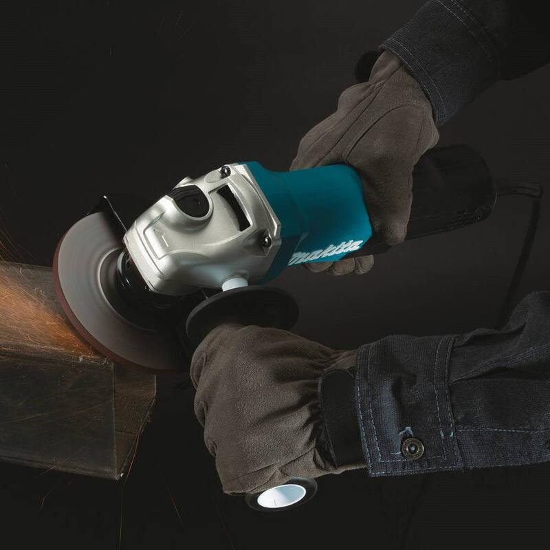 Amoladora angular de interruptor de paleta Makita de 4-1/2 pulgadas / 5 pulgadas - GA5052
