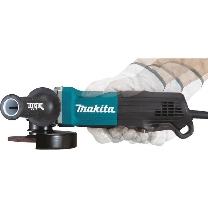 Amoladora angular de interruptor de paleta Makita de 4-1/2 pulgadas / 5 pulgadas - GA5052
