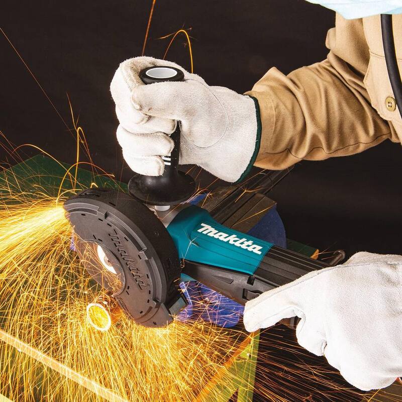 Amoladora angular de interruptor de paleta Makita de 4-1/2 pulgadas / 5 pulgadas - GA5052
