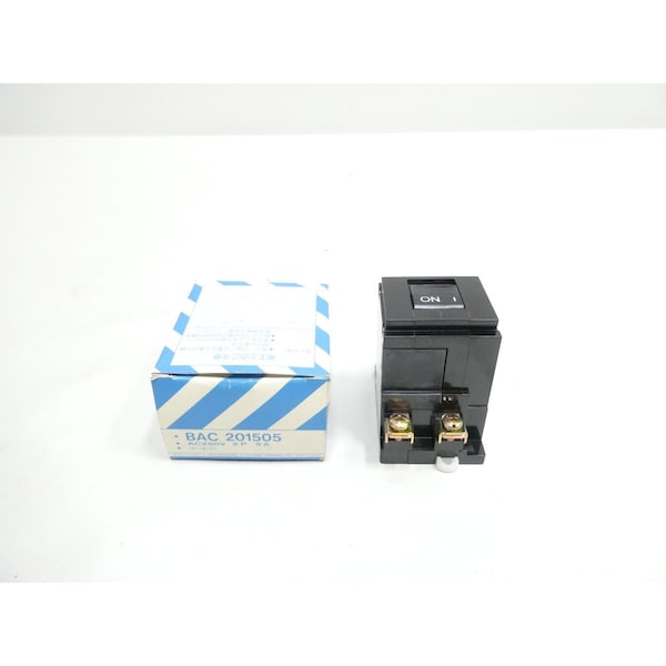 Matsushita Miniature Circuit Breaker, 5A, 2 Pole, 220V AC - BAC 201205