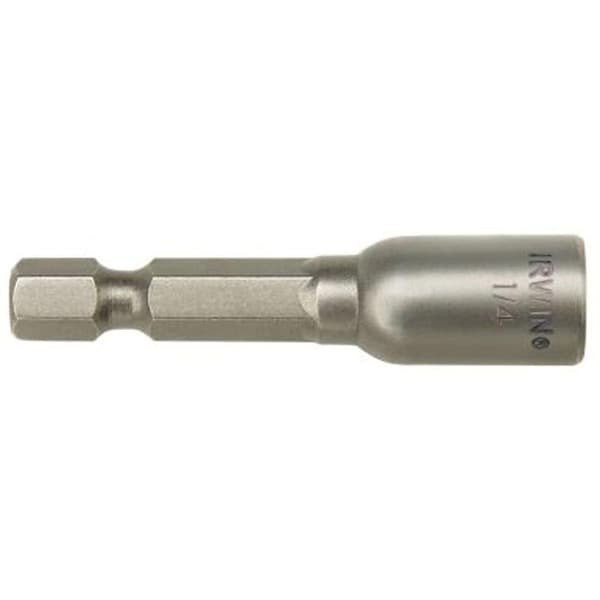 Irwin 94712 Nutsetter, 14 in Drive, Lobular Drive, 178 in L, 14 in L Shank, Hex Shank - IWAF24214GB10