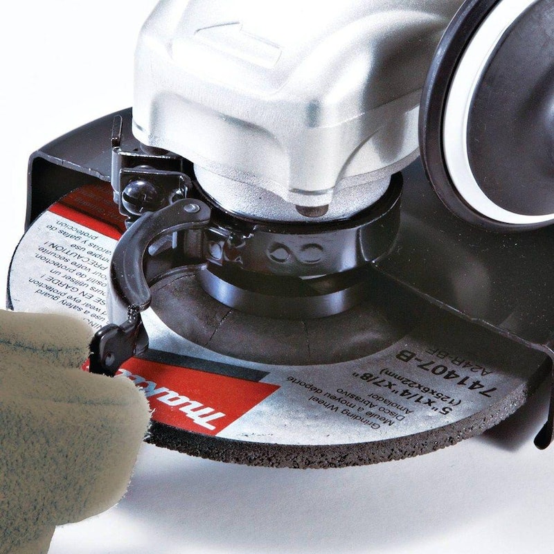 Esmeriladora angular de alta potencia Makita SJS II de 12 amperes y 4-1/2 pulgadas - GA4542C