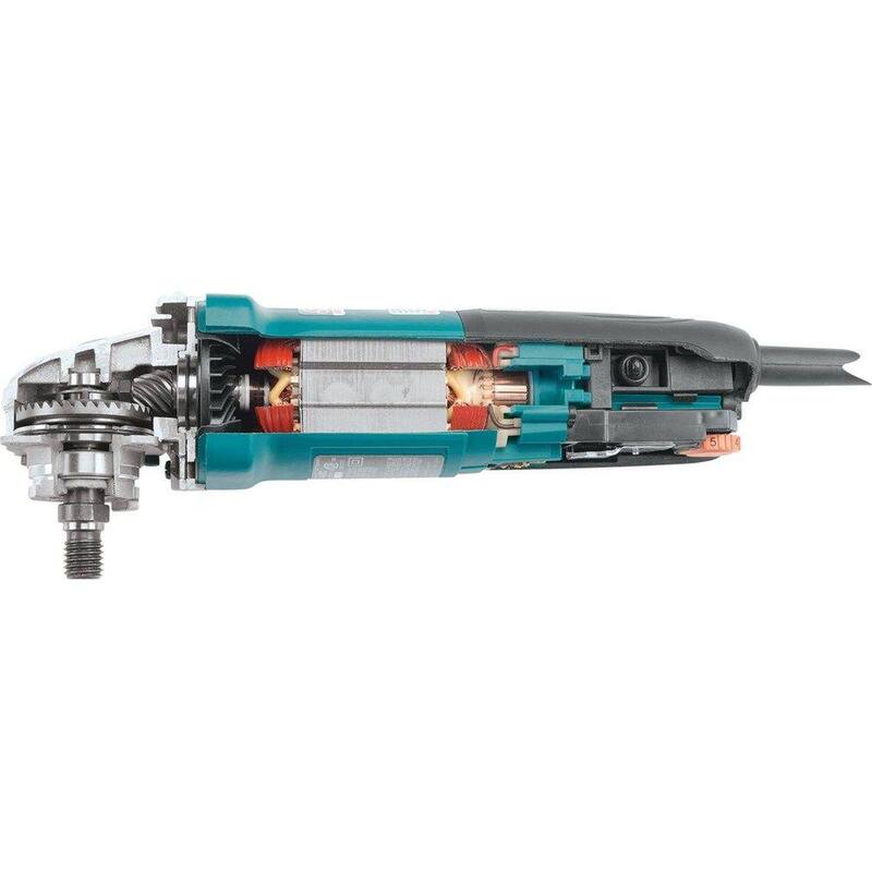 Esmeriladora angular de alta potencia Makita SJS II de 12 amperes y 4-1/2 pulgadas - GA4542C