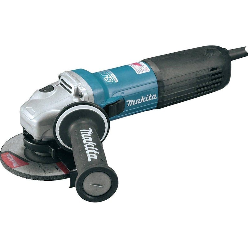Esmeriladora angular de alta potencia Makita SJS II de 12 amperes y 4-1/2 pulgadas - GA4542C