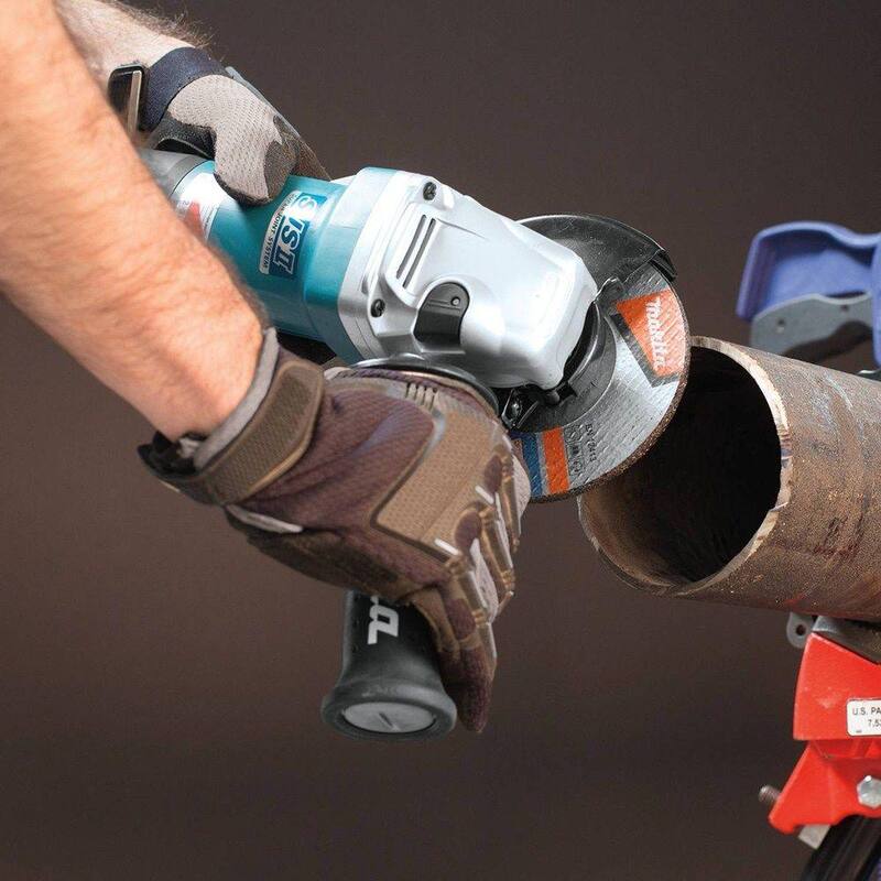 Esmeriladora angular de alta potencia Makita SJS II de 12 amperes y 4-1/2 pulgadas - GA4542C