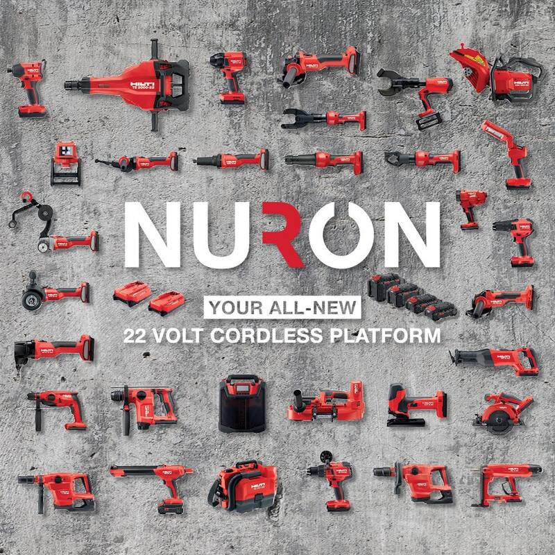 Hilti 22-Volt NURON AG 5D ATC Amoladora angular inalámbrica sin escobillas de ion de litio de 5 pulgadas (solo herramienta) - 2270844