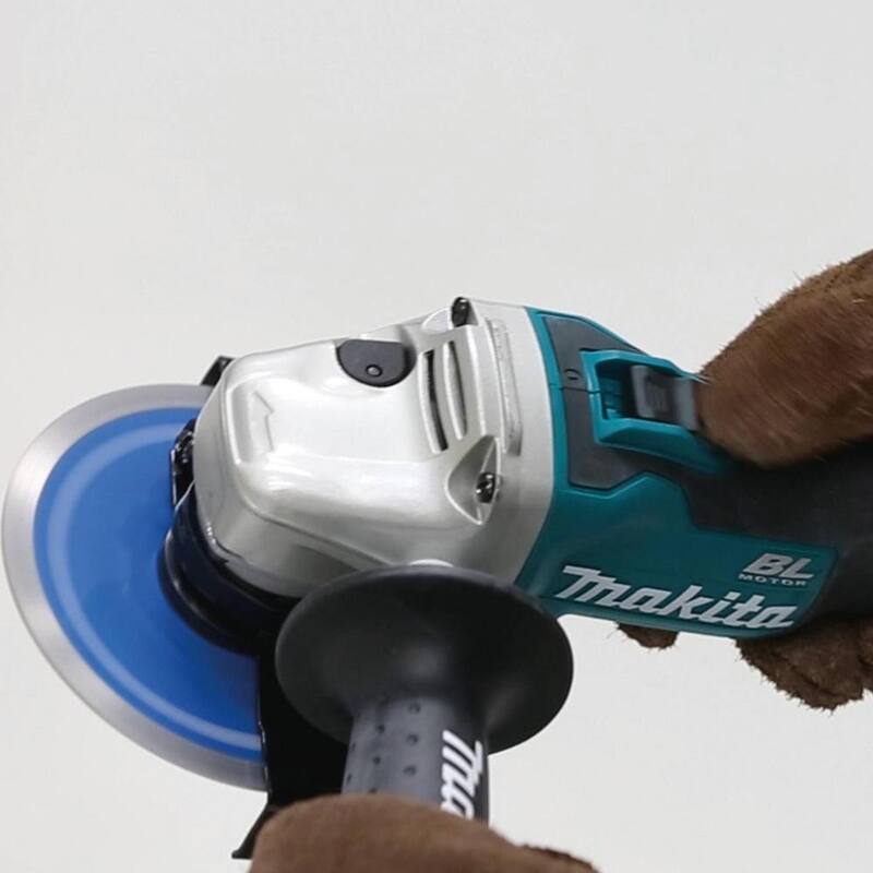 Makita 18V LXT Amoladora angular inalámbrica sin escobillas de litio 4-1/2 / 5 in. con freno eléctrico (sólo herramienta) - XAG09Z