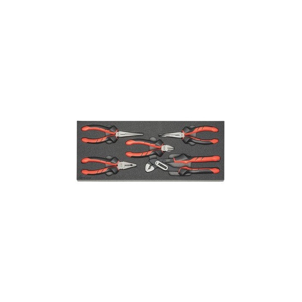 Holex Pliers Set in Heavy Duty Foam, 5 Pc - 954208 5