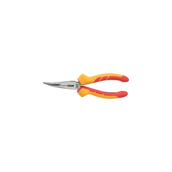 Holex Snipe-nose pliers- angled VDE insulated- Overall length: 200mm - 713751 200