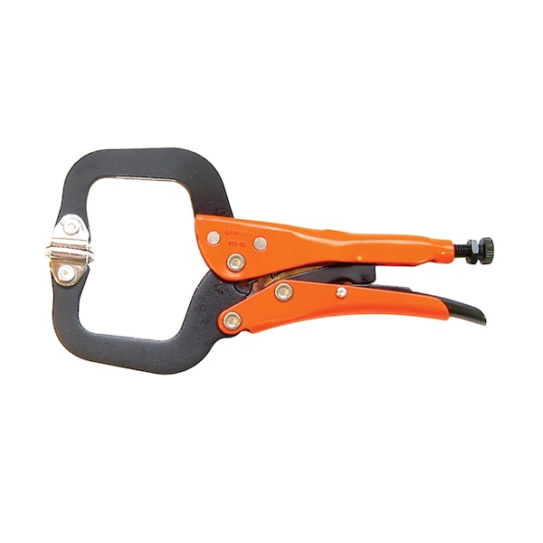 Anglo American Tools Grip-On 6 C-Clamp With Swivel Tips (Epoxy) - GR22406