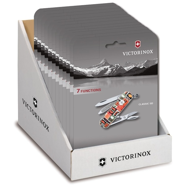 Swiss Army Brands 2023 Victorinox 59057 Tinker/Classic Sd Set Display Of 12 - VIC-1.8890.12-X1
