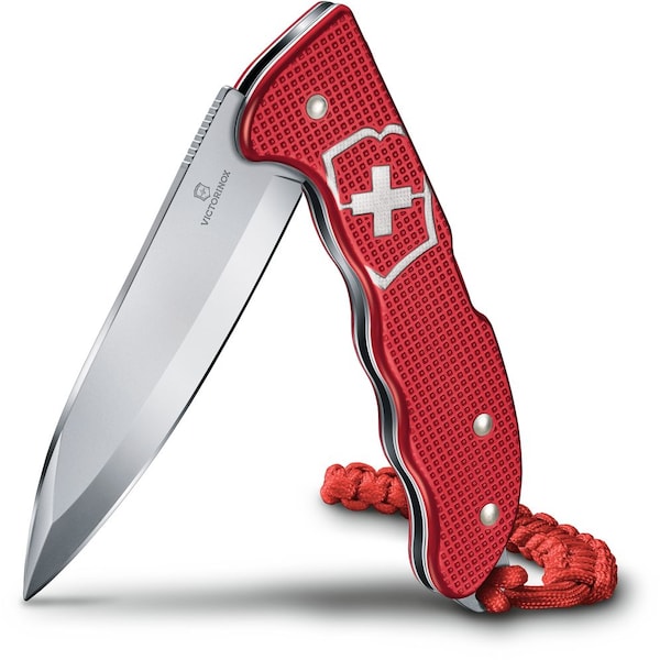 Swiss Army Brands 2024 Victorinox Hunter Pro, Red Alox With Clip And Paracord 130Mm - VIC-0.9415.20