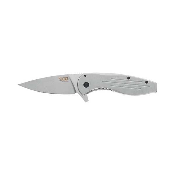 Sog Utility Knife, Straight, 3-3/8" Blade L - 14-41-02-42