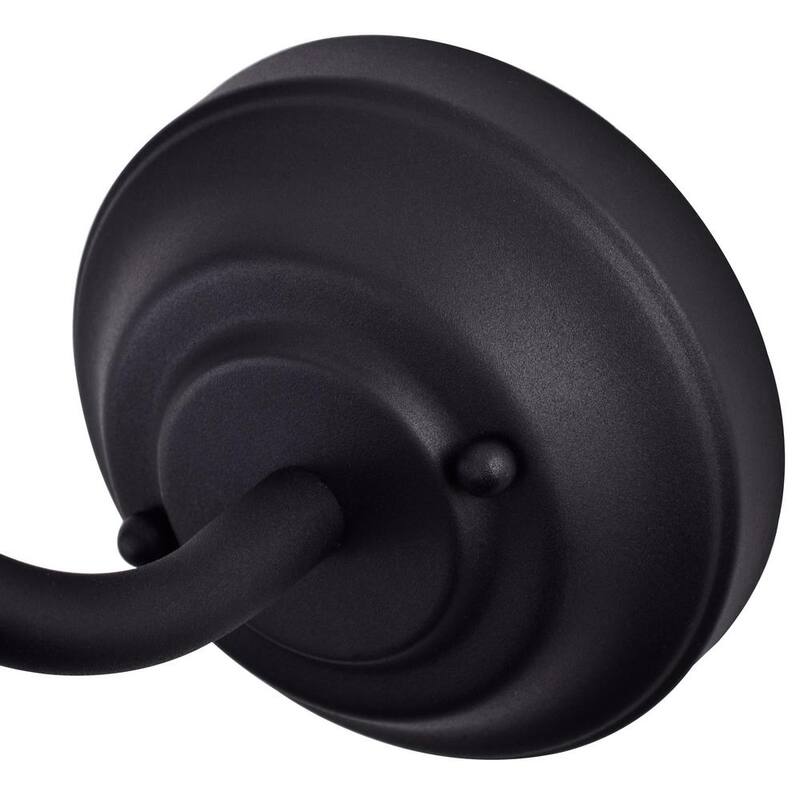 C Cattleya 1-Light Negro 12W LED Luz de Pared de Granero para Exterior - CA1954-W