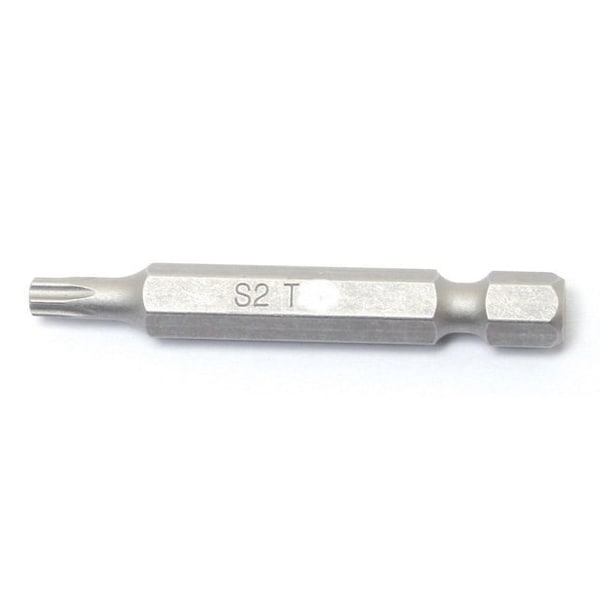 Eclipse Tools Tamper Proof Star Tip Bit, T10H, 1-15/16"L - T10HX1-15/16