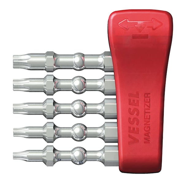 Vessel Impact Ball Bits TX Assort X50 5PC with MG Holder - IBMG50K002