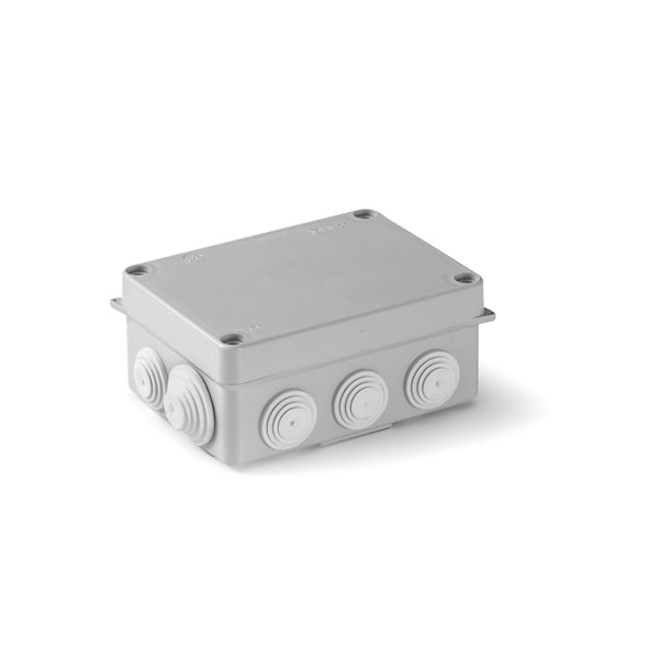 Famatel Usa Electrical Box, Junction Box, ABS, Punchouts, 4.33'' x 5.9'' x 2.48'' - 3012
