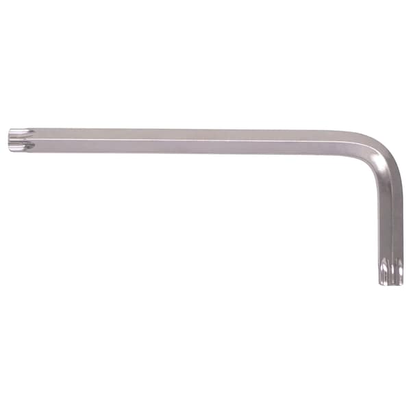 Eight Tool TAMPER-PROOF TORX KEY L-HANDLE, T30 X 86MM SLVR - TXH-30