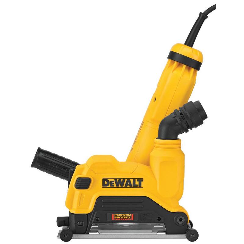 DEWALT 13 Amp Corded 4.5 - 5 pulgadas Angle Grinder Kit con Dust Shroud - DWE46123