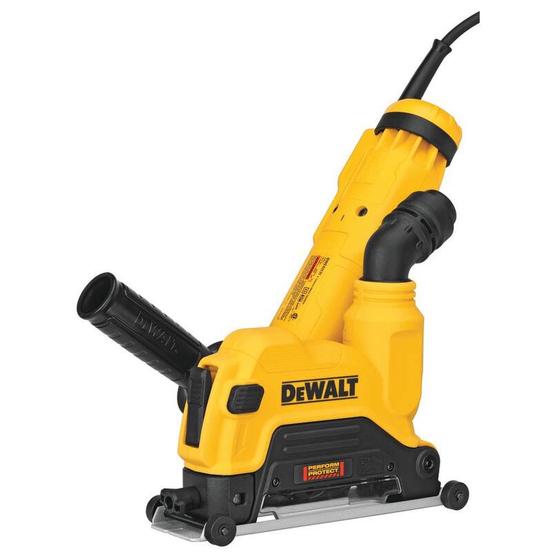 DEWALT 13 Amp Corded 4.5 - 5 pulgadas Angle Grinder Kit con Dust Shroud - DWE46123