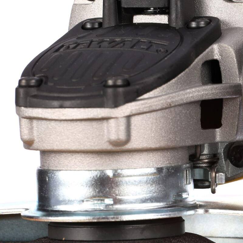 Amoladora angular pequeña DEWALT de 7 amperes y 4.5 pulgadas con protector de un toque (paquete de 4) - DWE4011X4