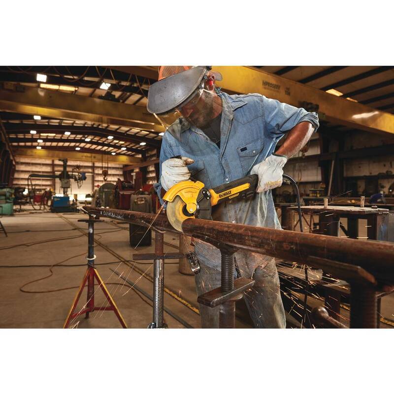 Herramienta de corte ajustable DEWALT 13 amperios con cable y sin escobillas de 6 pulgadas - DWE46266N