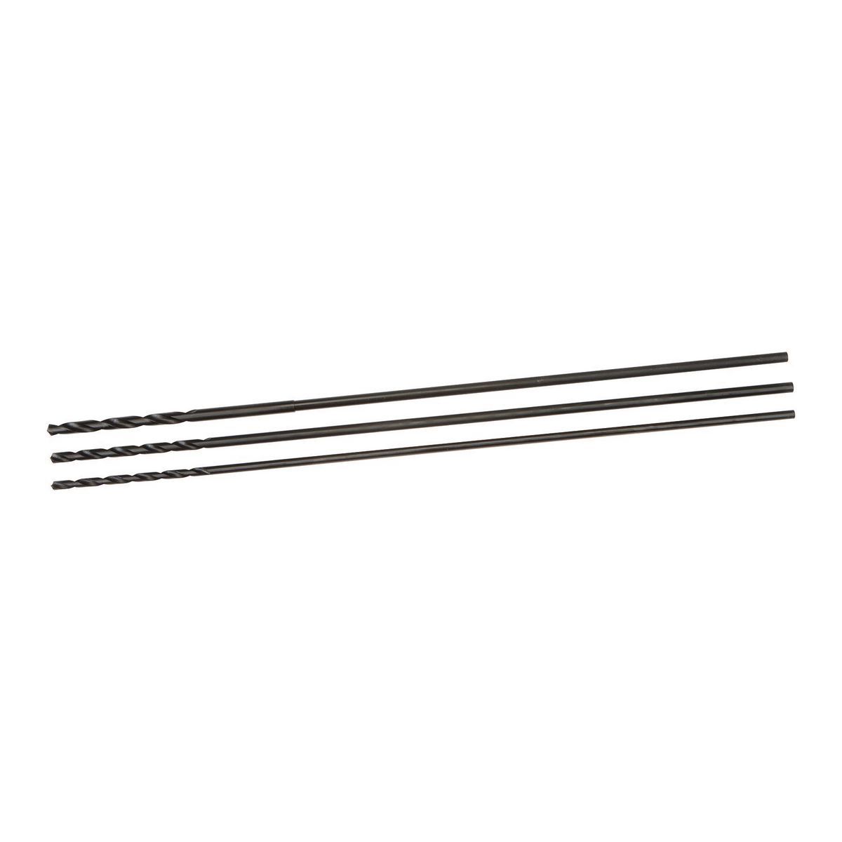 Set de brocas de madera largas de 5/16 in., 3/8 in., 7/16 in. x 25 in., 3 piezas - 68823 Warrior