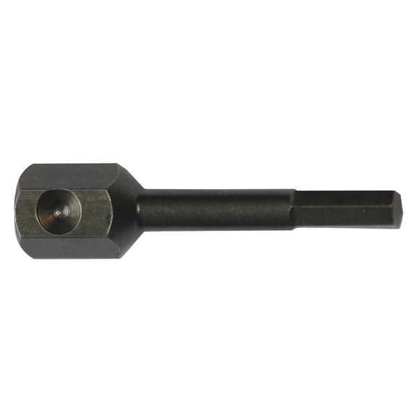 Apex Tool Group Torsion Bit, SAE, 3/8", Hex, 1/2", 1-3/8", PK5 - SZ-17-A-5PK