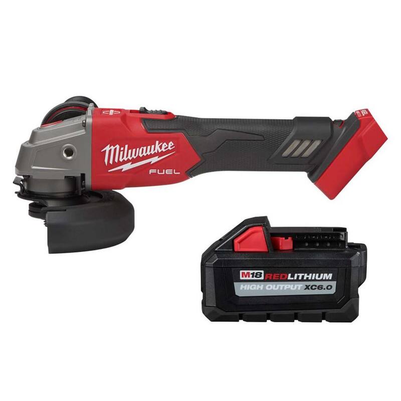 Esmeriladora inalámbrica sin escobillas Milwaukee M18 FUEL de 18V con batería de 6.0Ah - 2889-20-48-11-1865