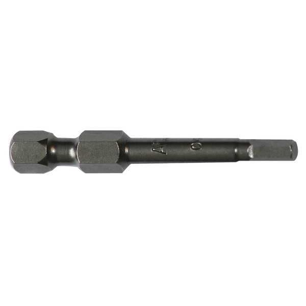 Apex Tool Group Power Bit, SAE, 1/4", Hex Power Drive, PK5 - AM-04-5-5PK