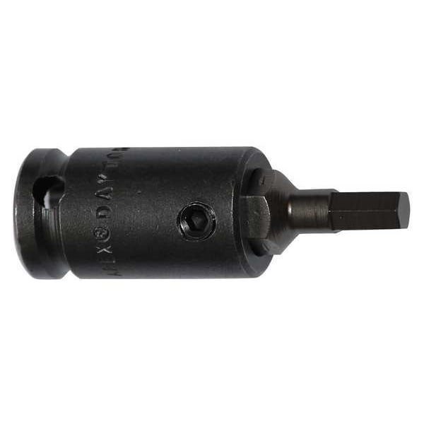 Apex Tool Group Socket Bit, 3/8 in. Dr, 3/8 in. Hex, PK5 - SZ-16-5PK